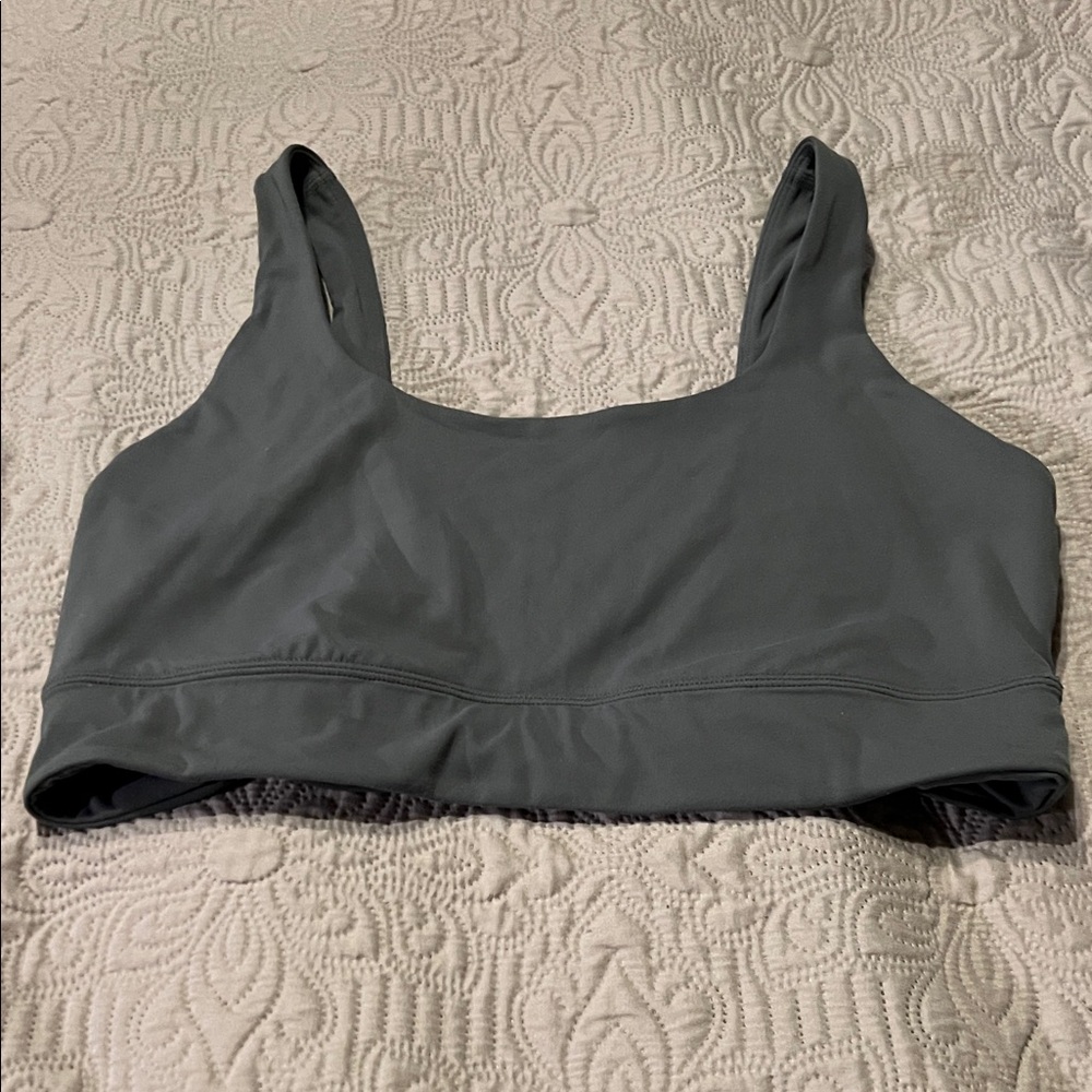 Grayish green Women's Sports Bra